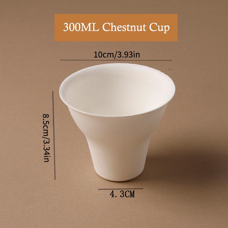Baby Food Yogurt - 【YA】Paper Dessert Bowl 10Pcs Ice Cream