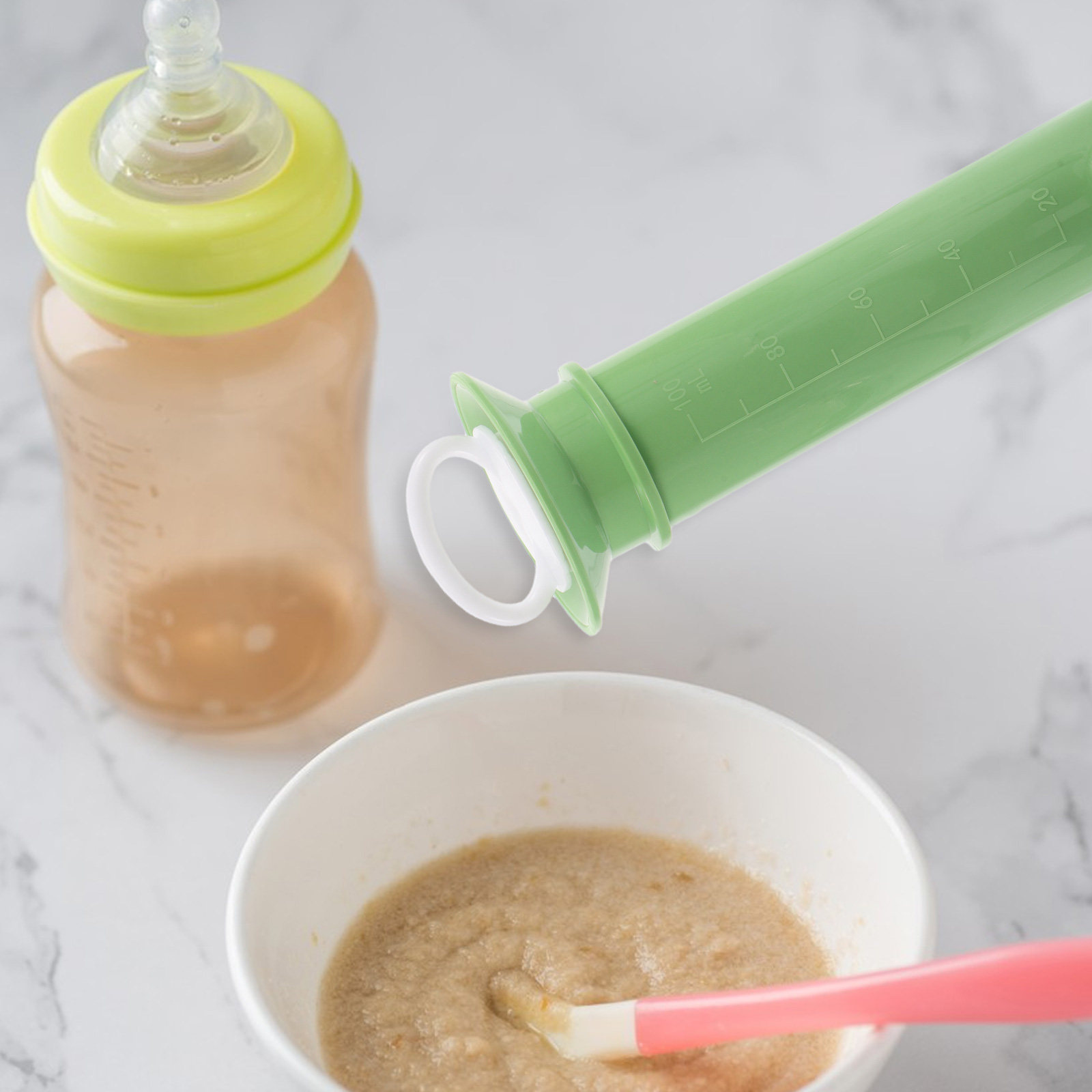 Baby Food Yogurt - Baby Food Dispenser Compact Refillable Pouch