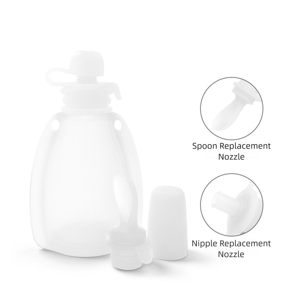 Reusable Baby Food Pouch Non B - Baby Food Pouches 评论和价格