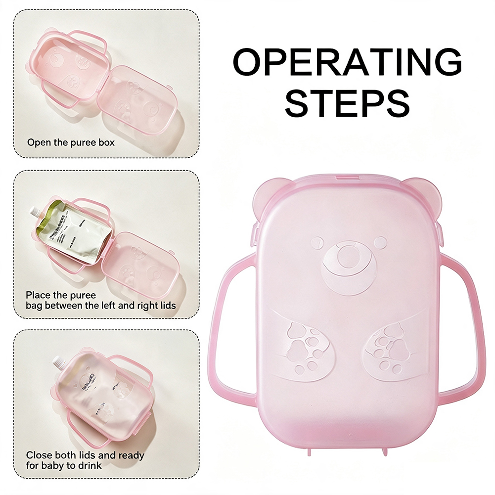 Squeeze Proof Pouch Holder Foo - Baby Food Pouches 评论和价格