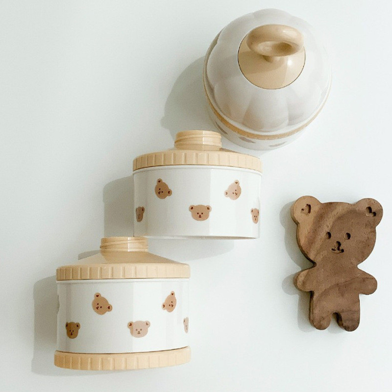 Cute Bear Milk Powder Box Baby - Baby Food Pouches 评论和价格