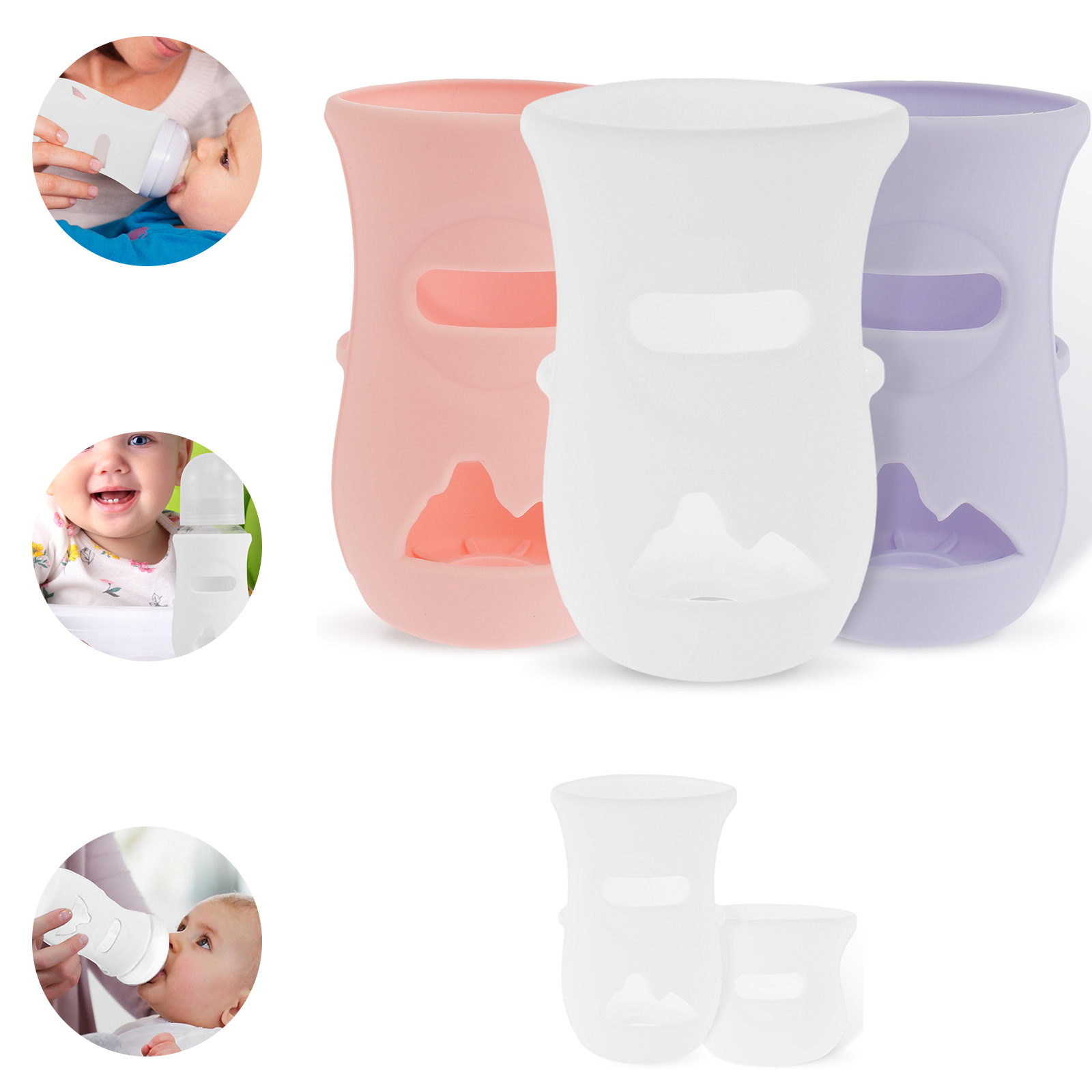Silicone Sleeves Silicone Baby - Baby Food Pouches 评论和价格