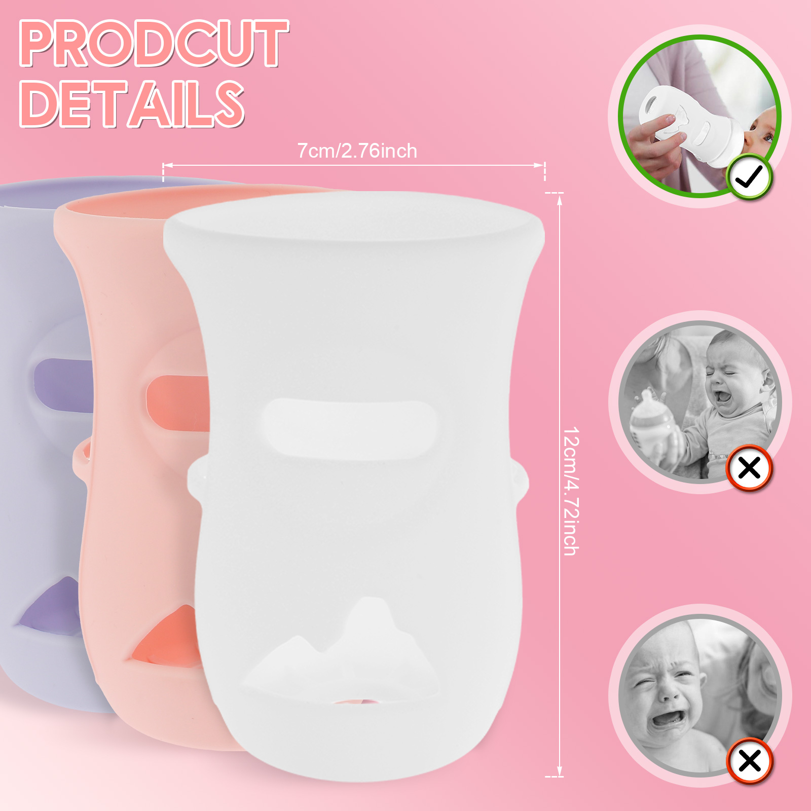 Silicone Sleeves Silicone Baby - Baby Food Pouches 评论和价格