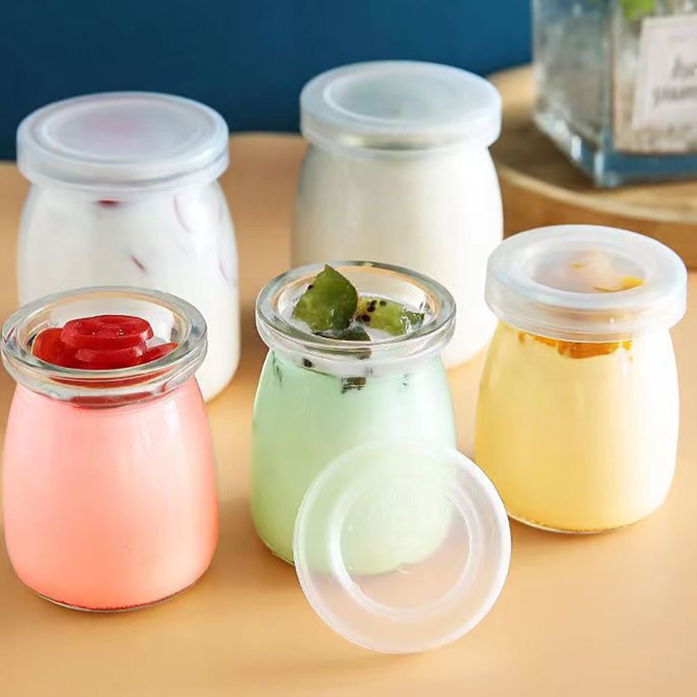 1PC 100/150/200ML Glass Storag - Baby Food Yogurt 评论和价格